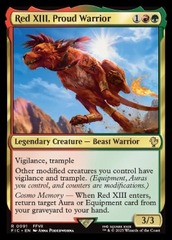 Red XIII Commander Deck